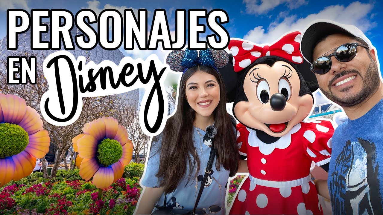 Así es conocer PERSONAJES en DISNEY ✨ / Mi Viaje a Disney World 2022✈️