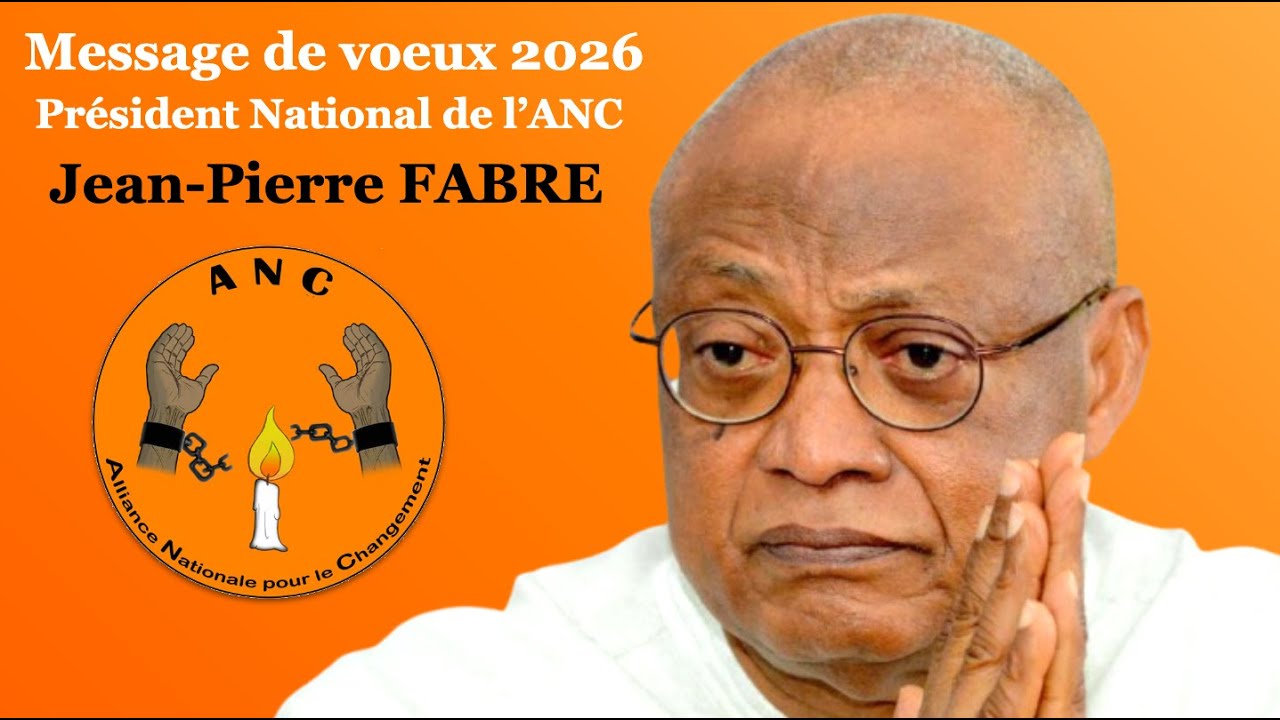 Jean-Pierre FABRE: &ldquo;2026 doit &ecirc;tre l&rsquo;ann&eacute;e de la mobilisation citoyenne, consciente et d&eacute;termin&eacute;e!&rdquo;