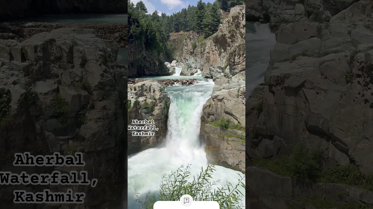 #Aherbal waterfall#jammukashmir #naturelovers