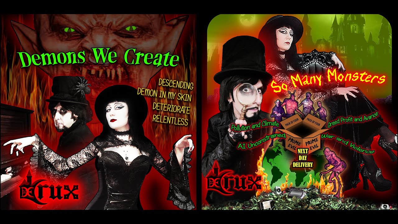 Castle De Crux - Demons We Create [EP] and So Many Monsters [SINGLE] - Official Release