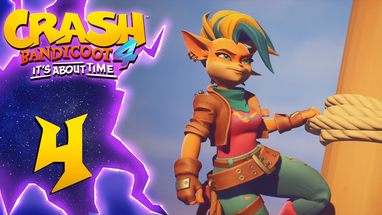 Crash Bandicoot 4: It's About Time ITA [Parte 4 - Molo per Surf Elettrici]