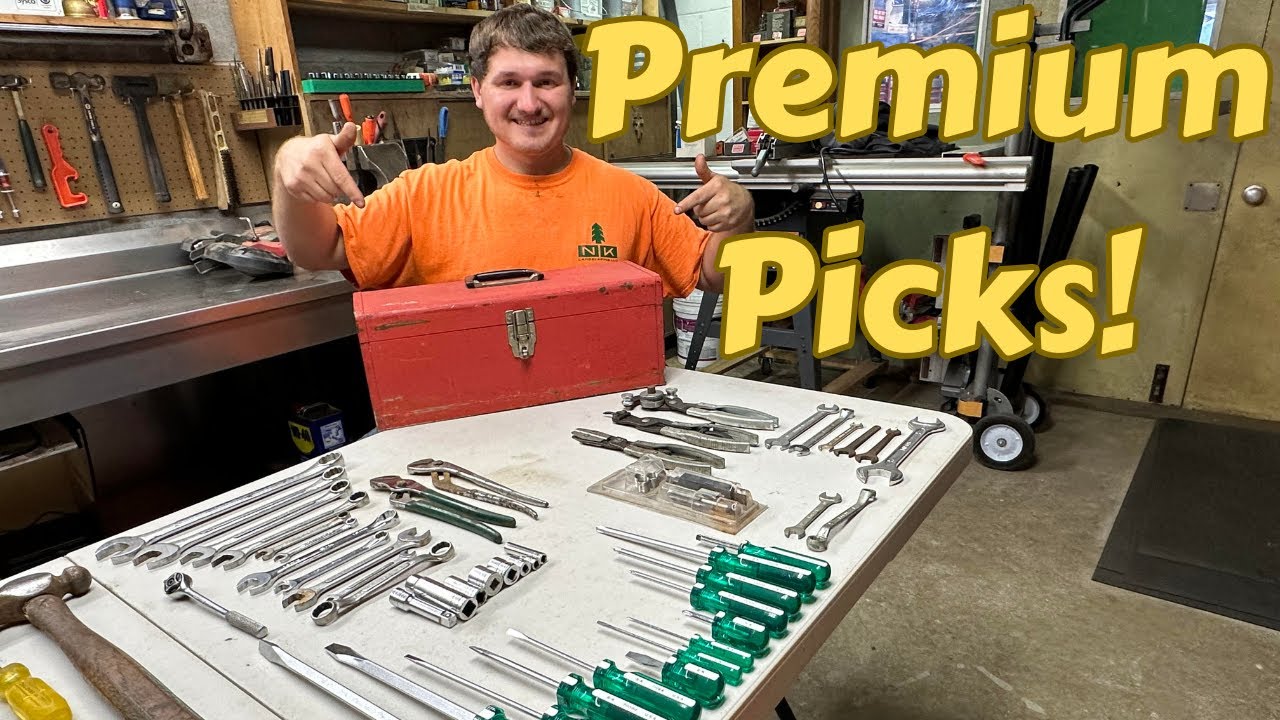 Tool Hunter's Paradise: Pro-Grade Tool Haul (Snap-on, Mac & More) - Flea Market Finds
