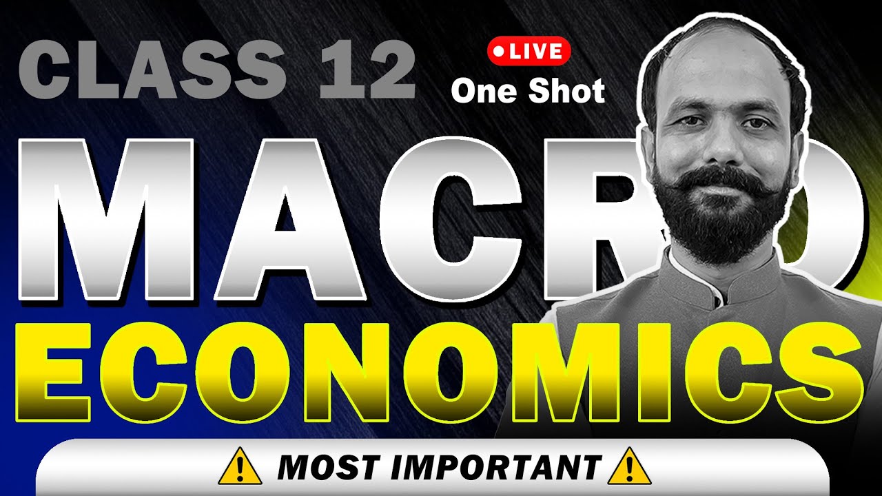 Class 12 Macro Economics One shot for MP Board 2025 - अर्थशास्त्र LIVE
