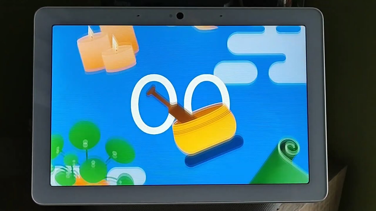 Animated timers on Google Nest Hub