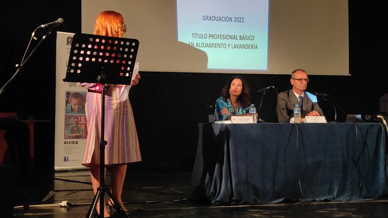 Graduación Formación Profesional ASSIDO - Beatriz Martínez - Mamá de ASSIDO