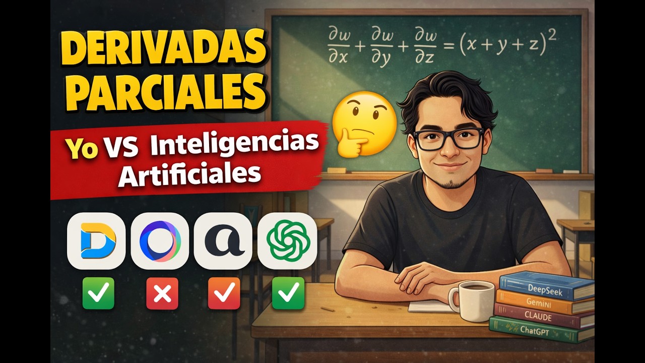 ¿Cuál IA Explica Mejor Derivadas Parciales? Las Puse a Prueba