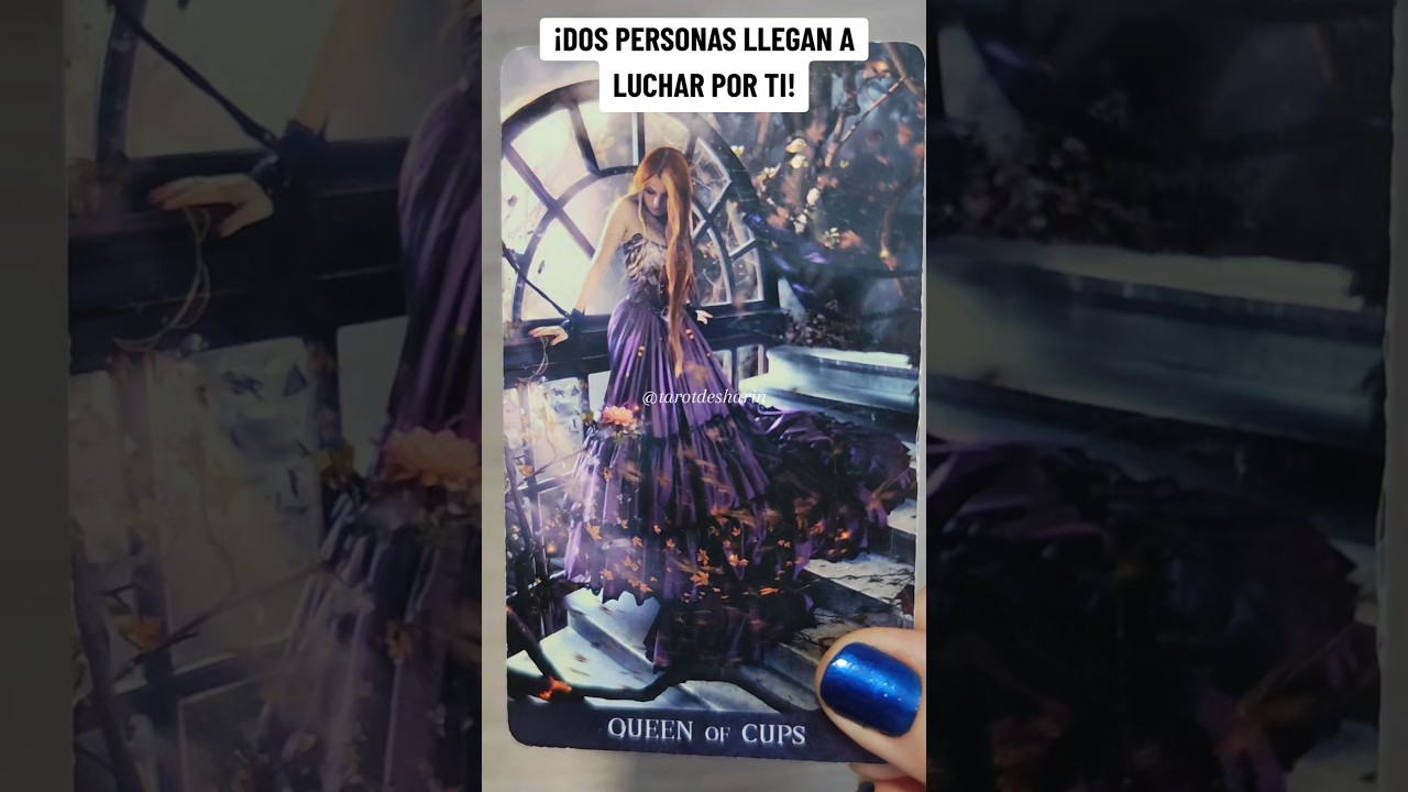 💜DOS PERSONAS LLEGAN A LUCHAR POR TI #parati #tarot #tarotdesharin #youtubeshorts #shorts #youtube