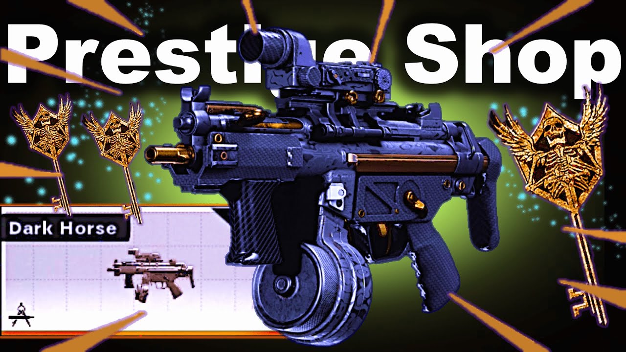 New Prestige Shop Blueprints - DARK HORSE | Black Ops Cold War