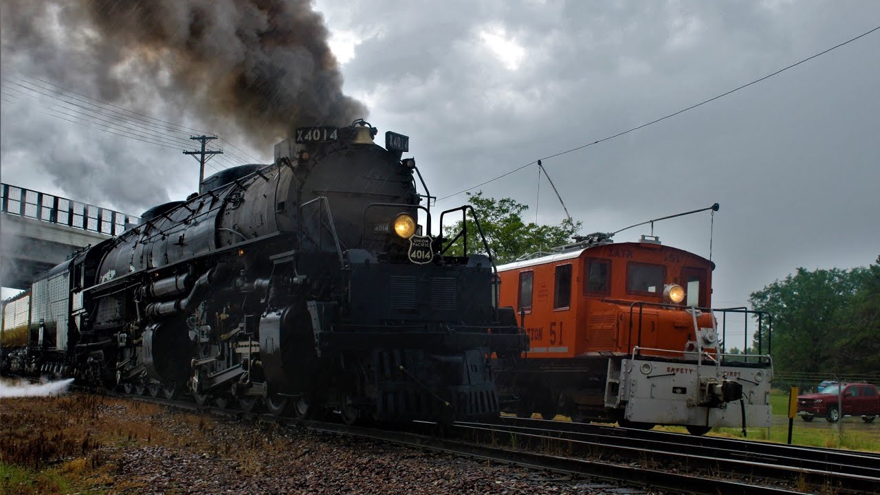 The Great Race Across the Midwest: Union Pacific 4014 in Iowa