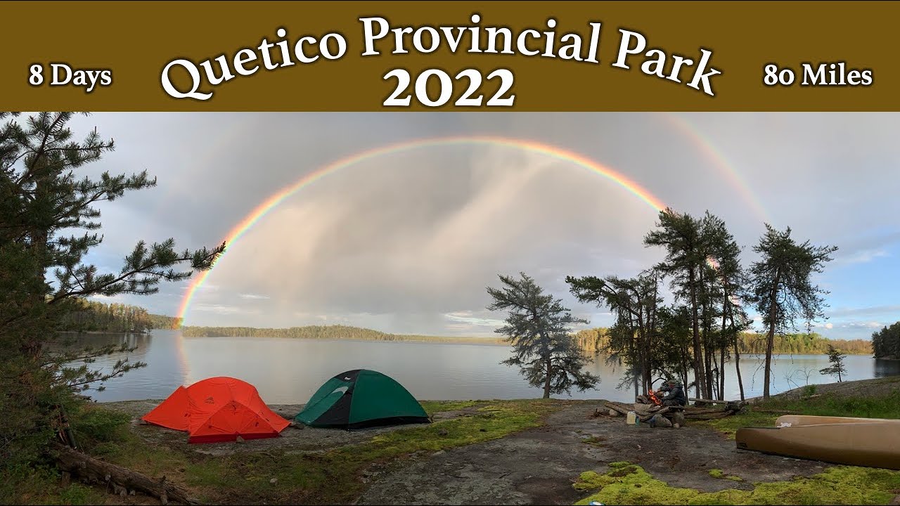 Eight days fishing and camping in Quetico Provincial Park.