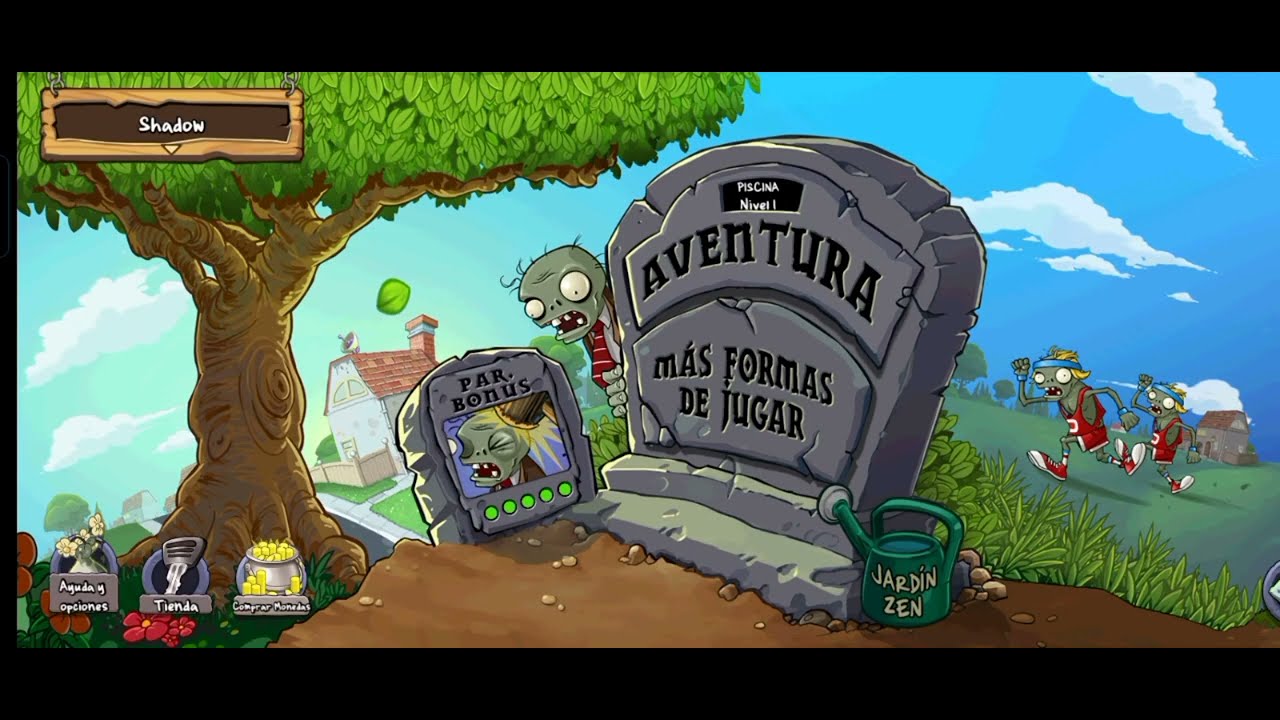 Plantas vs zombies Parte 18, consiguiendo al apisonaflor