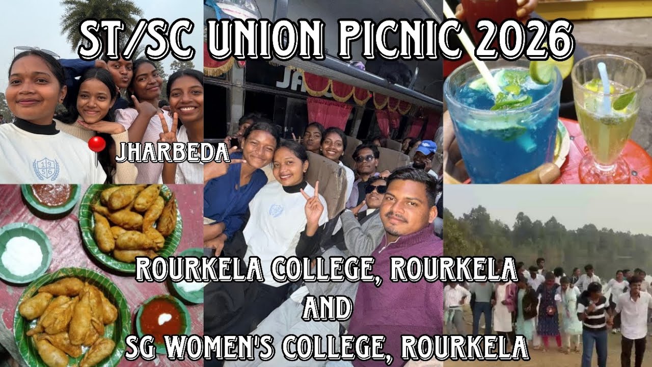 ST/SC Union Picnic 2026 🌞🌻 |  Jharbeda | Reshma Mundu | #picnic #vlog #enjoy 