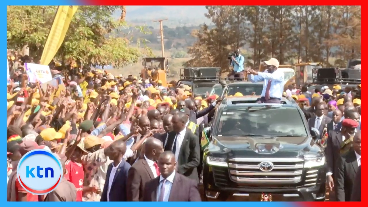 Ruto attacks Kalonzo in Machakos, accuses him of lacking ideas to transform Kenya