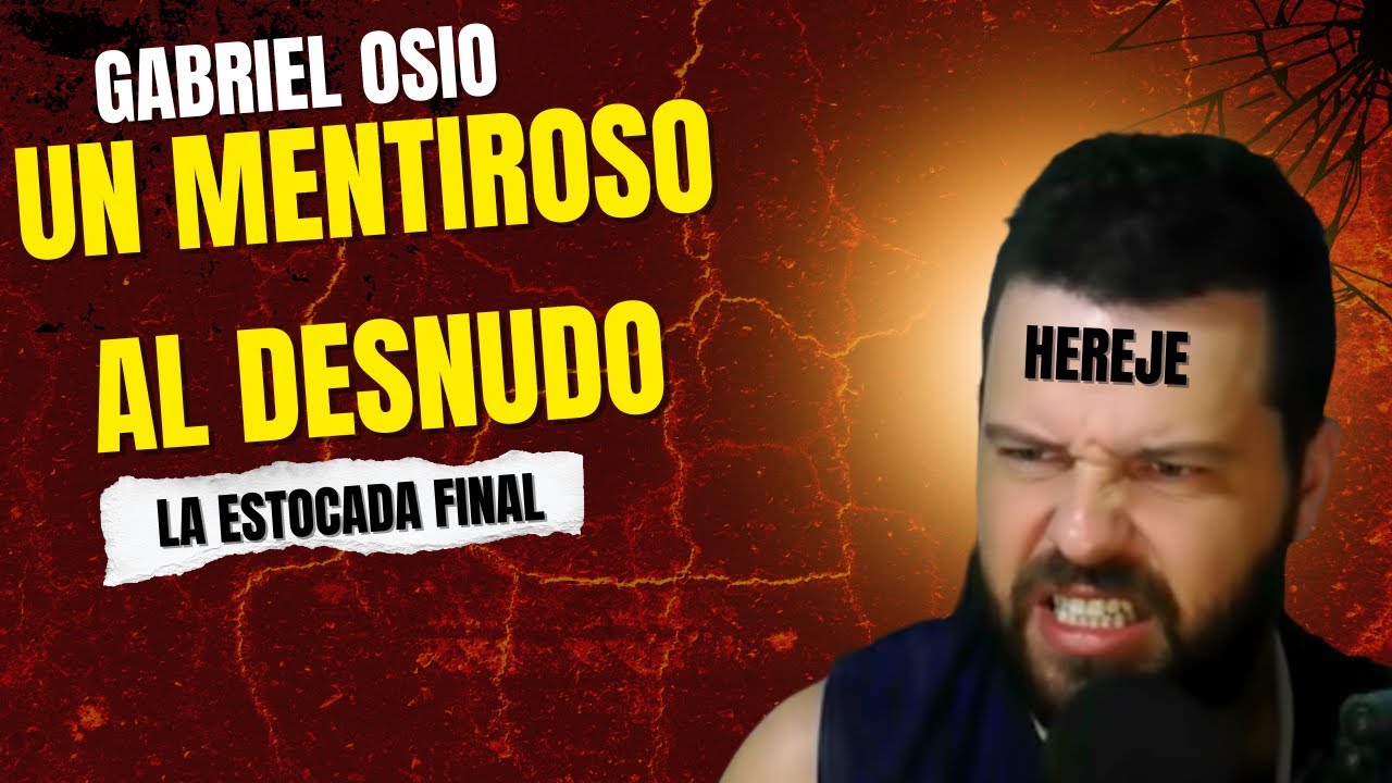 🚨🚨💥 Gabriel Osio: Sectario, mentiroso y victimista 💥🚨🚨