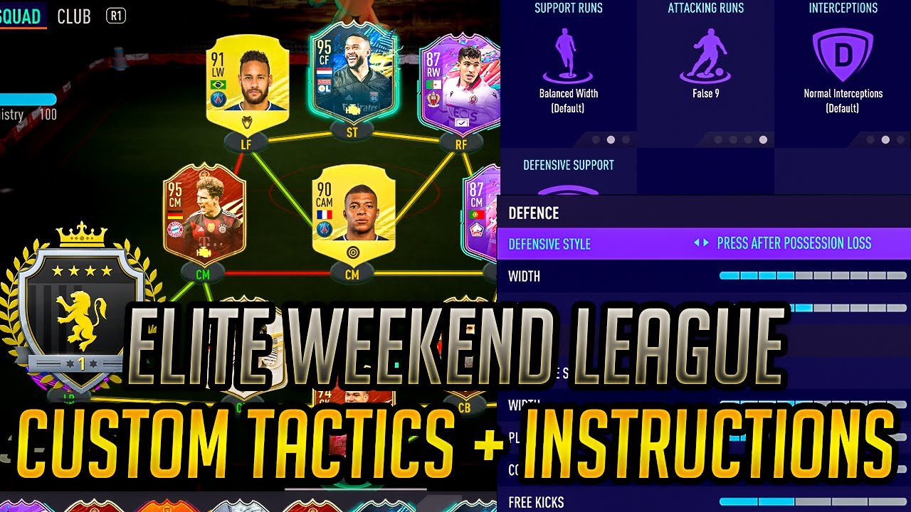 BEST FIFA FORMATIONS + TACTICS!?!? WIN MORE WEEKEND LEAGUE GAMES!!! FIFA 21 Ultimate Team