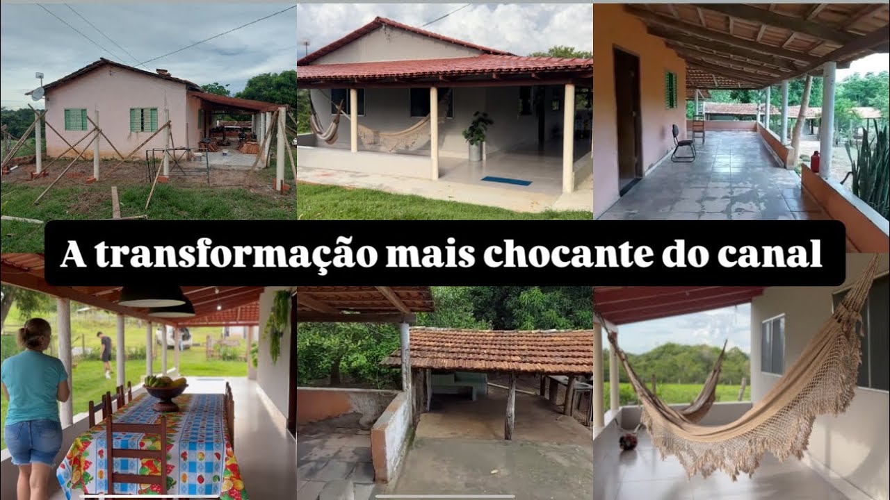 A TRANSFORMAÇÃO MAIS CHOCANTE DO CANAL - LILI NA ROÇA