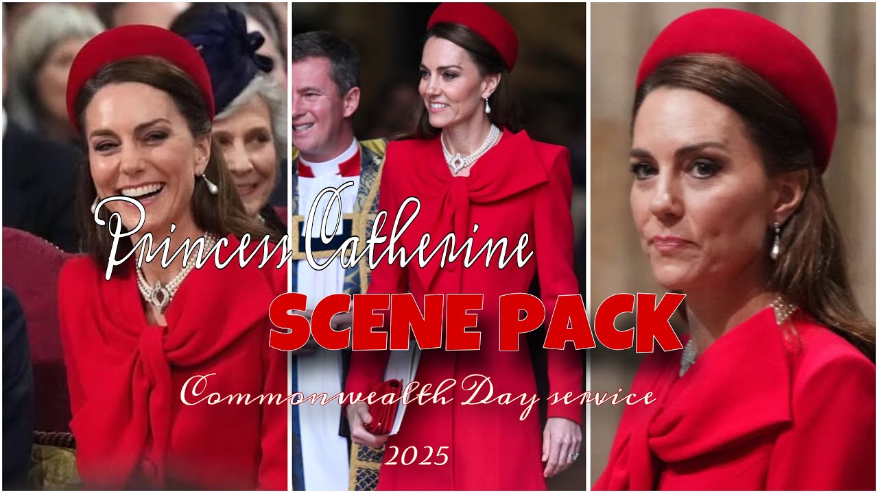 Princess Catherine Scene Pack #2 |Commonwealth Day 2025