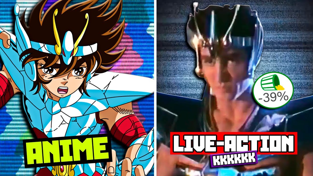 O Live-Action BIZARRO dos Cavaleiros do Zodíaco dos ANOS 90 KKKKKKKKKKKKKKKKKKKKK 😂☠️