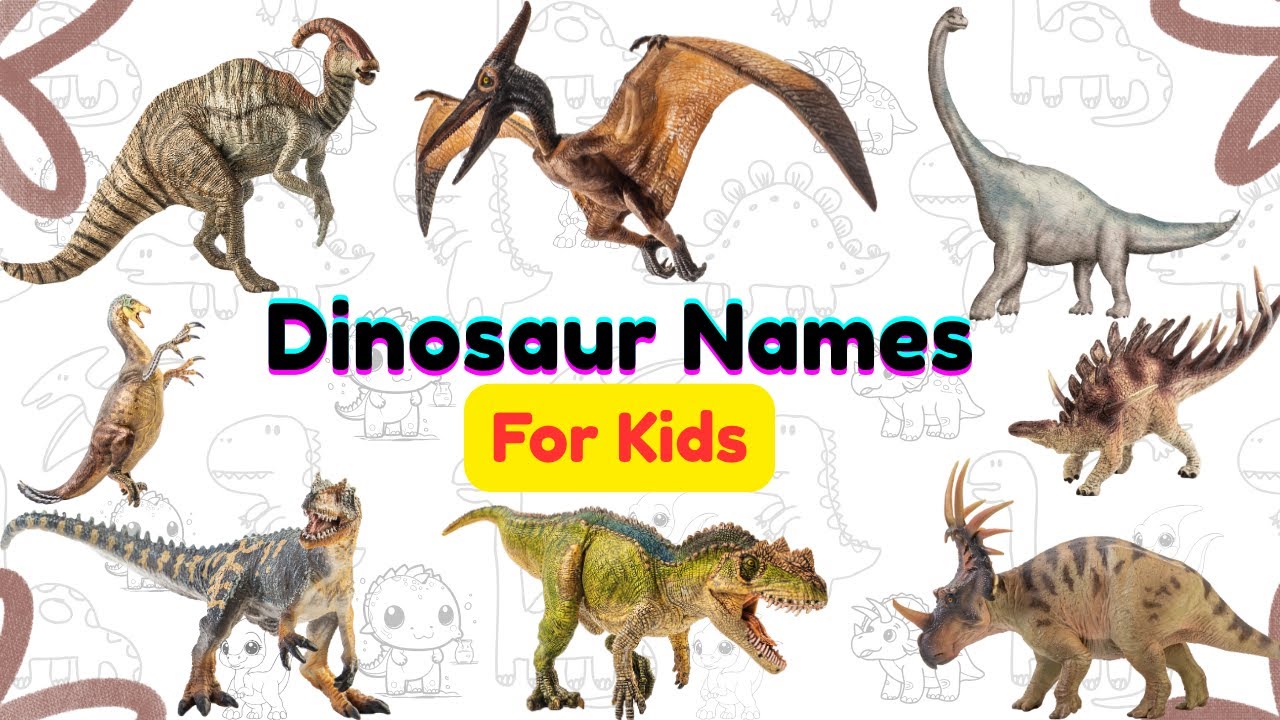 🦖 100 Dinosaur Names for Kids | Learn Dinosaurs with Fun Animations | Blurpy Tales