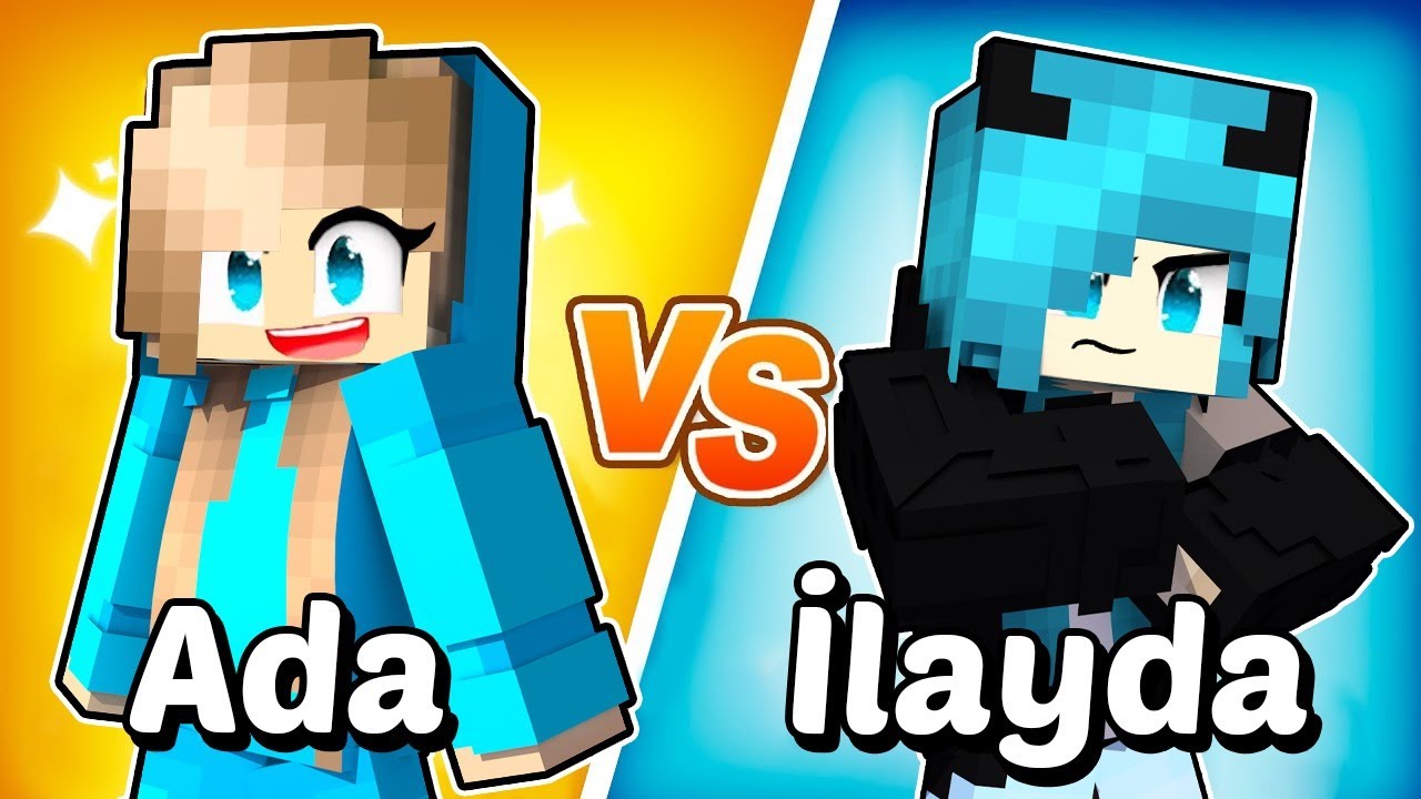 İLAYDA VE YENİ KIZ KARDEŞİMİZ KAVGA ETTİ -Minecraft