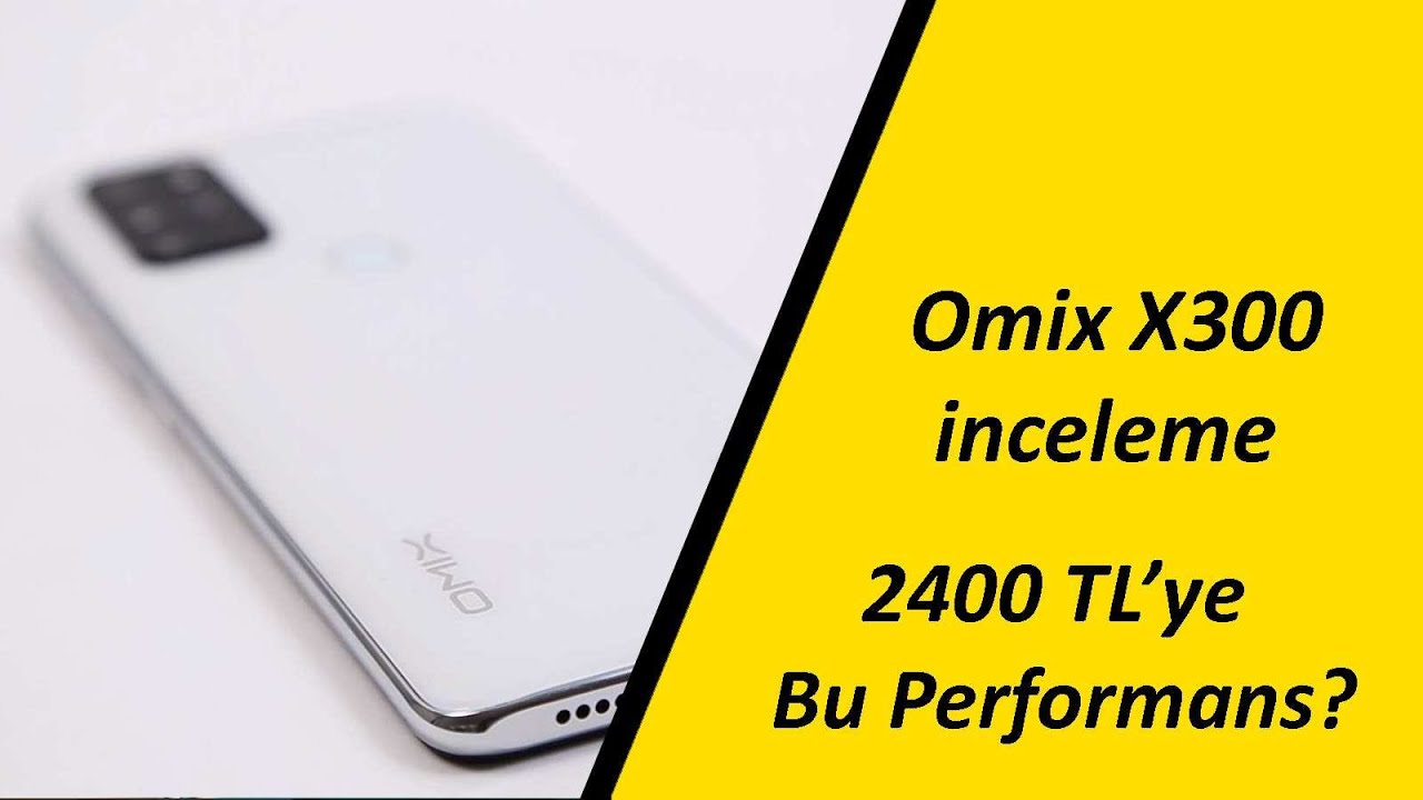 Omix X300 inceleme Türkiye'de Üretilen Bu Telefon Uygun Fiyatıyla Dikkat Çekiyor