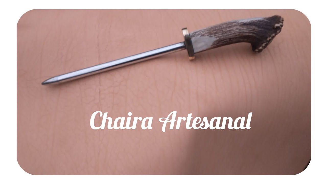 fabricación artesanal de una chaira