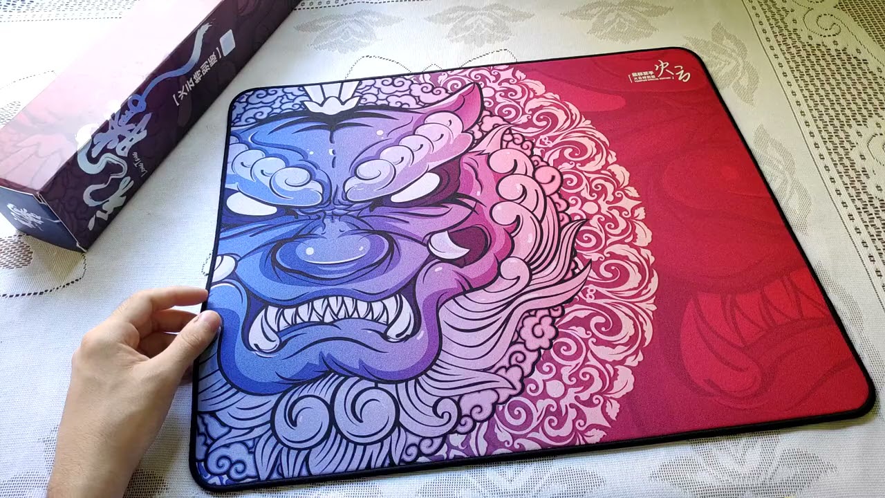 Unboxing  Mousepad Tiger Gaming LongTeng Huoyun Special Edition