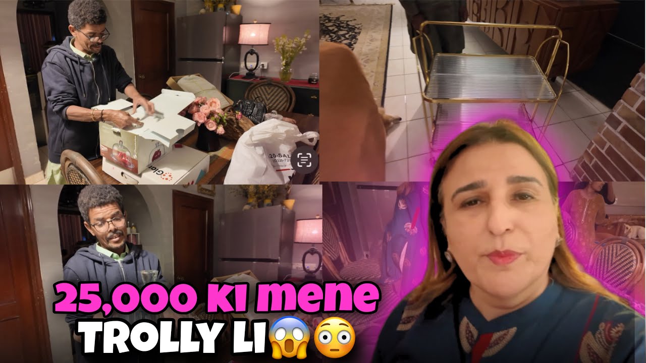 Gul Plaza Se Shopping Ki 🛍️| 25,000 Ki Trolley 😳 | Sab Cheezon Ki Unboxing 📦