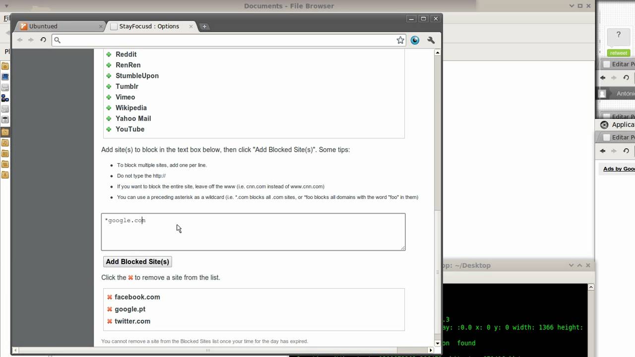 StayFocusd - An extension for Google Chrome that improves your productivity