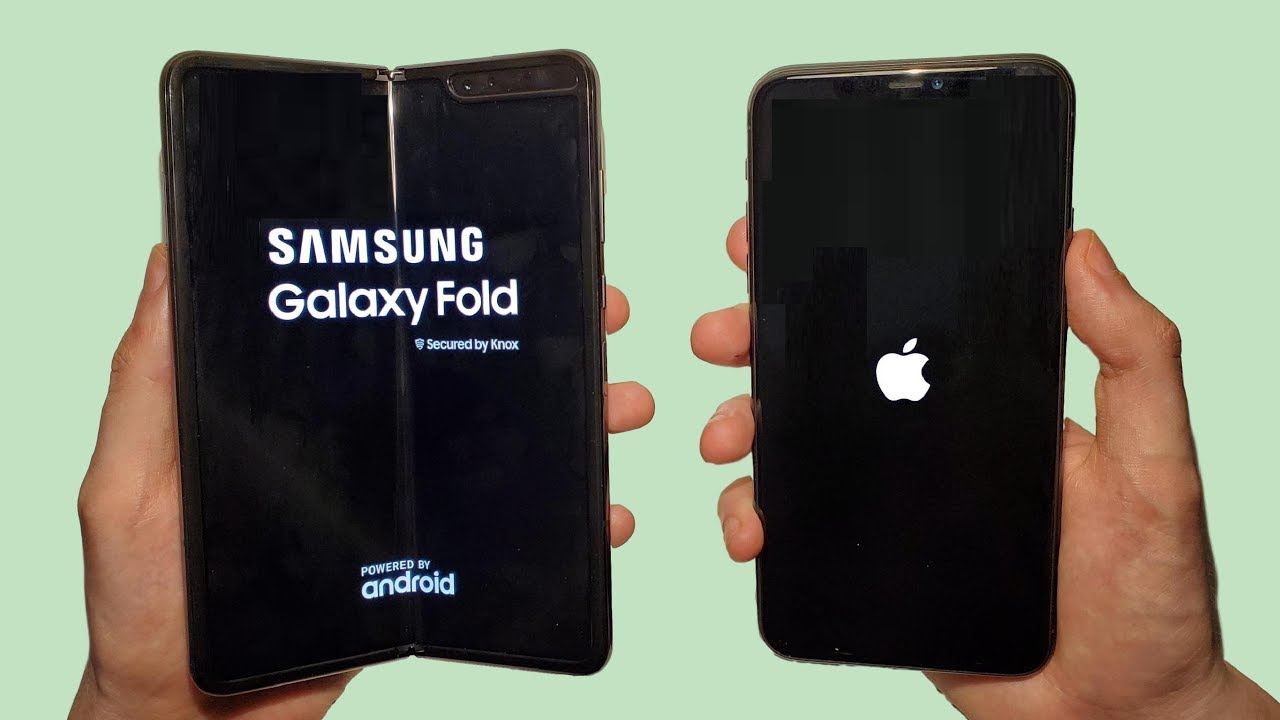 Тест скорости Galaxy Fold и iPhone 11 Pro Max, аккумулятор, динамики и камера!