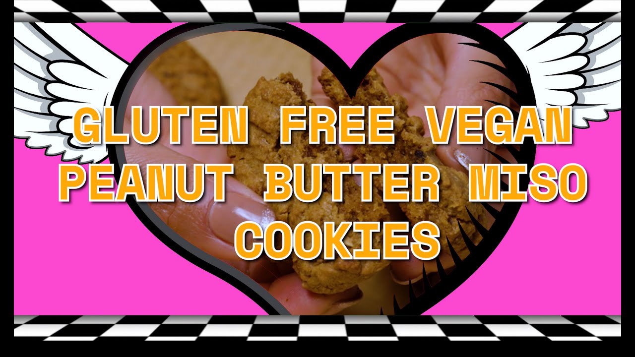 GF VEGAN PB MISO COOKIES