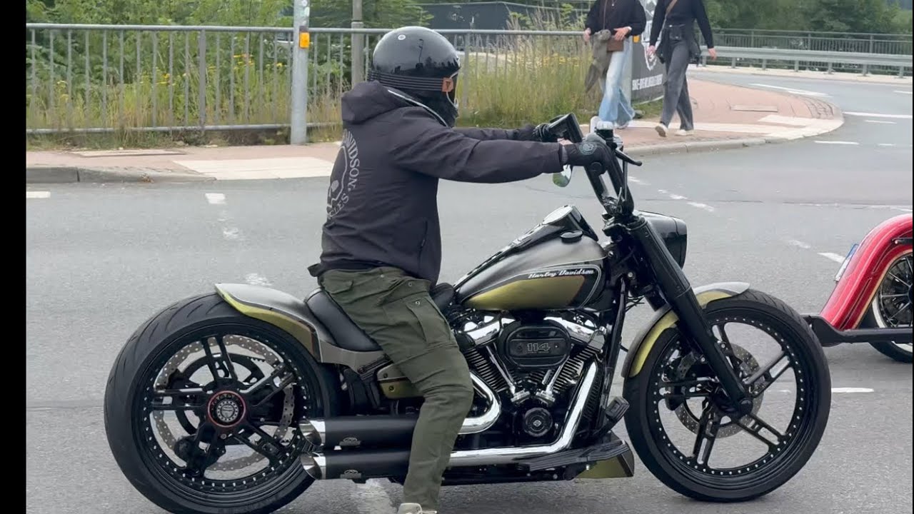 Harley Rider, Willingen, Germany, 2025, Part  3 in 4 K #harley  #custom #harleydavidson