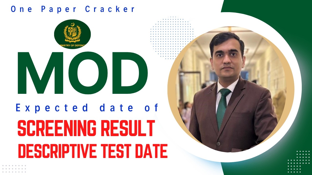 MOD Screening Result | Expected date of descriptive exam | #mod #descriptive