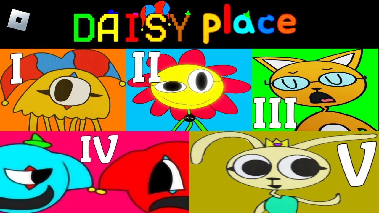Daisy Place [Chapter 1 - 5] : roblox mascot horror gameplay walkthrough