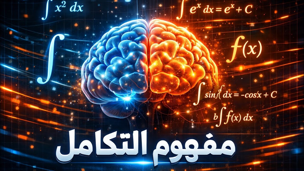 لماذا التكامل هو المساحة تحت المنحنى ؟ شرح التكامل .