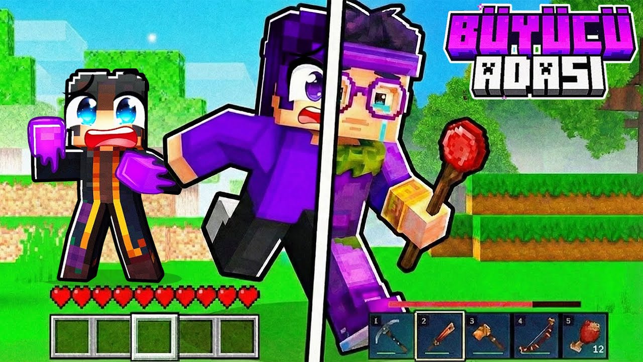 @EmirhanCTN'NİN Büyücü Adasına Katıldım! Her Öldüğümde Oyun Değişiyor 🎮 | Minecraft