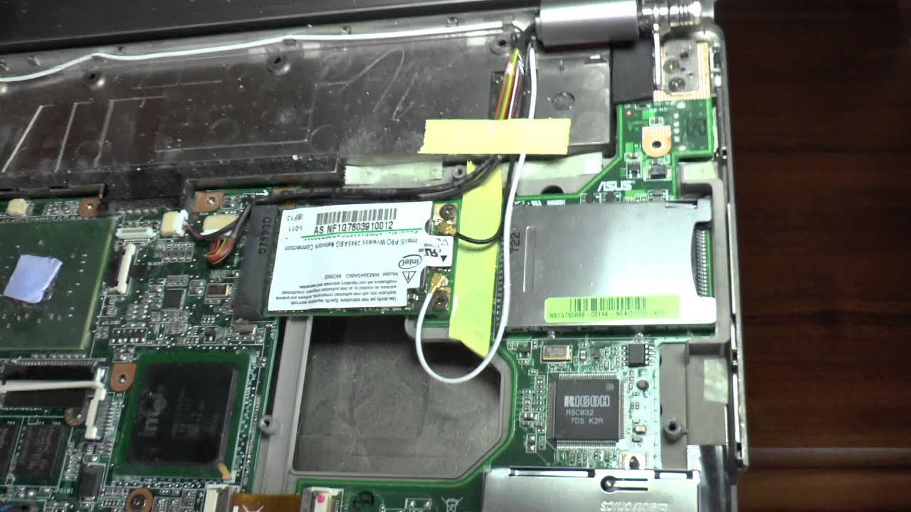 ASUS S6F Disassemble Как разобрать #1