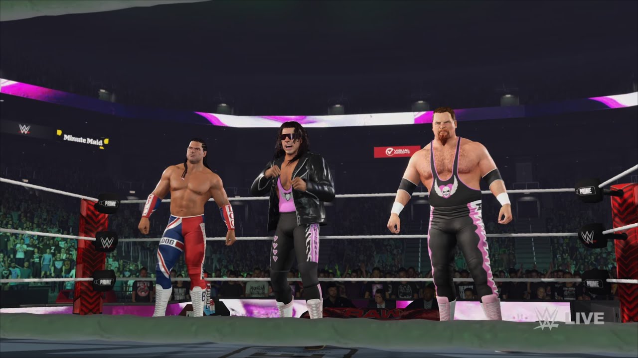 The Hart Foundation VS Supa Maniacs | WWE 25