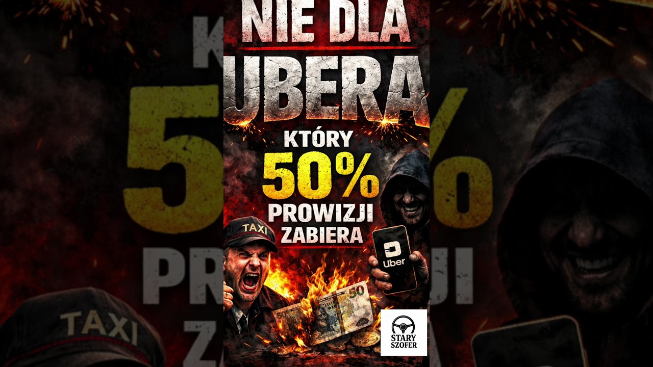 Protest przeciwko prowizjom Ubera - Dość nam!