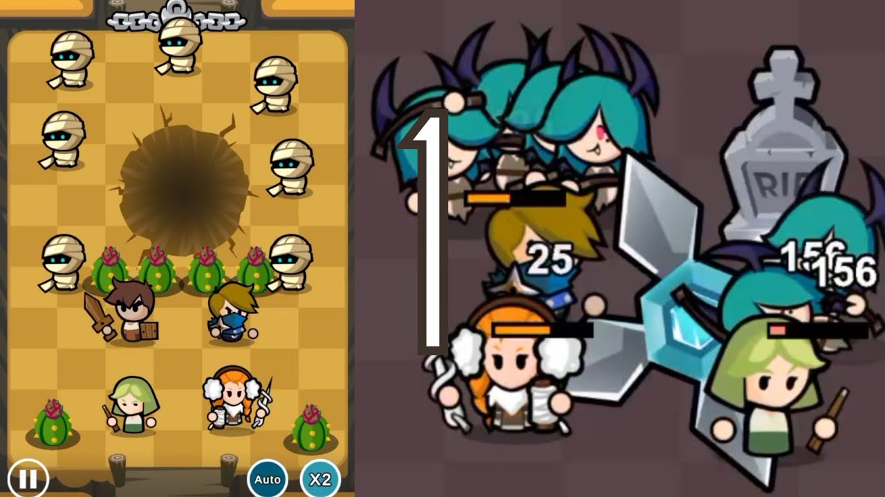 HeroShip  - Adventure Idle RPG - Gameplay 1 - Map 1 - 3