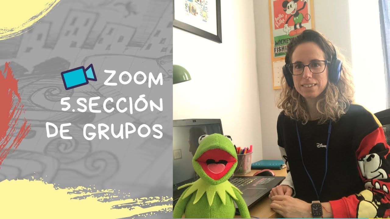 Zoom: sección de grupo para clases online