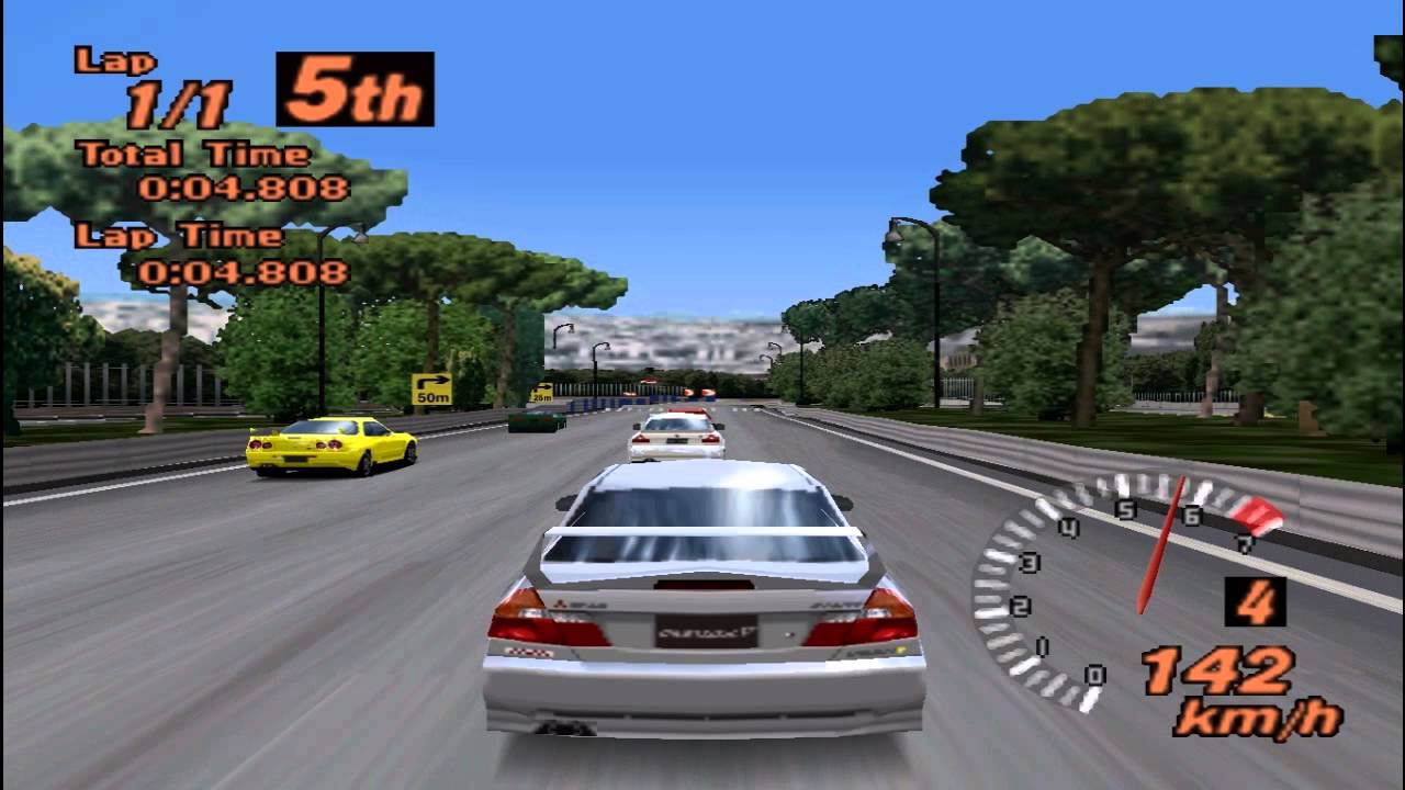 Gran Turismo 2 McDonald's Demo Gameplay