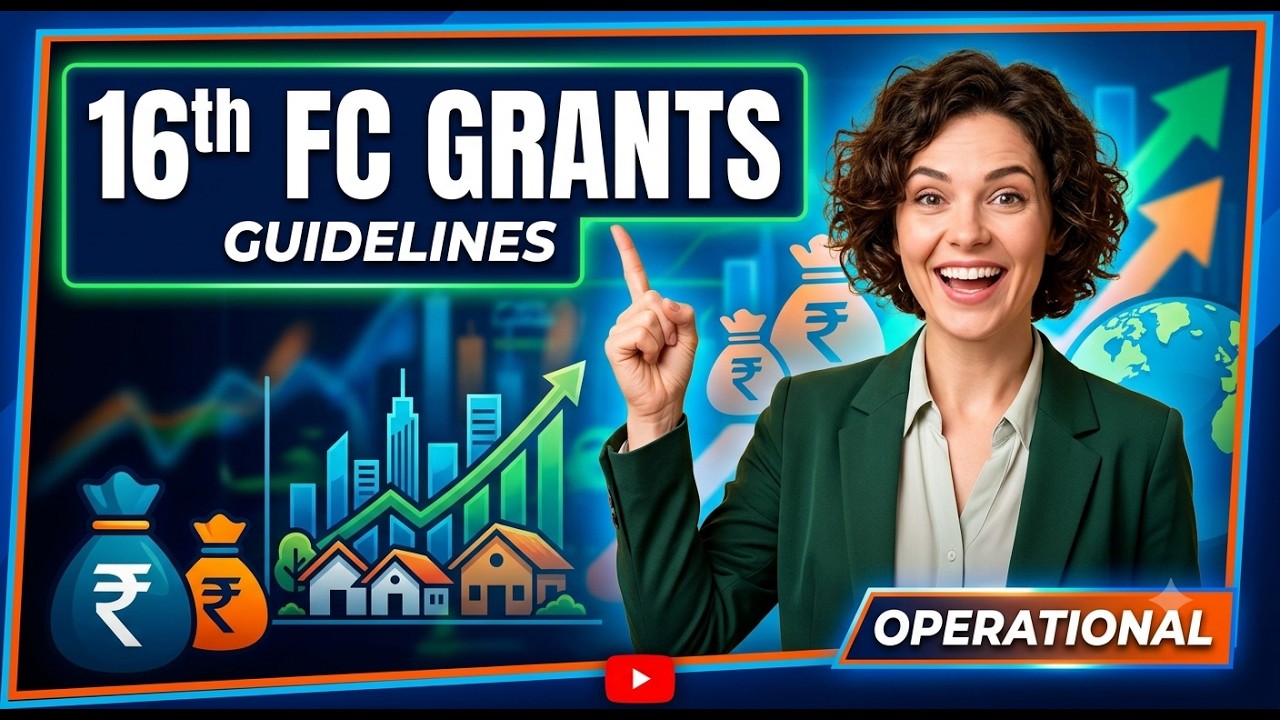 16th Finance Commission Operational Guidelines
