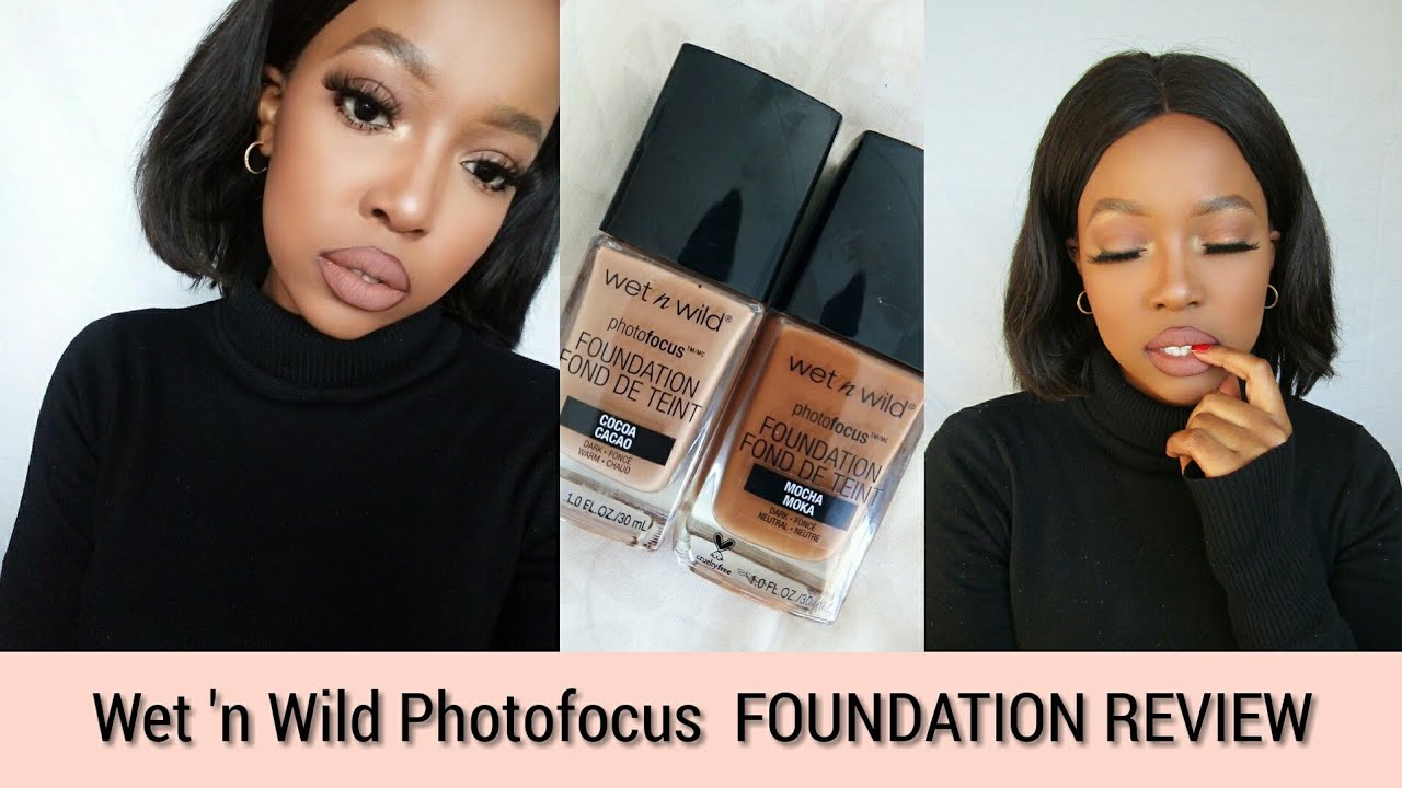 Wet 'n Wild Photofocus  FOUNDATION REVIEW | Thato Cheele