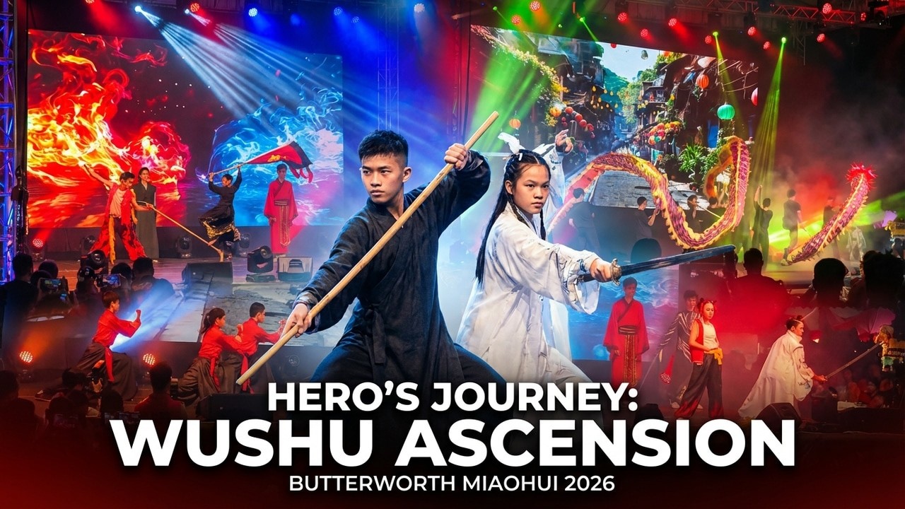 Butterworth Miaohui 2026 | Ding Feng Wushu Academy | Year of the Horse CNY