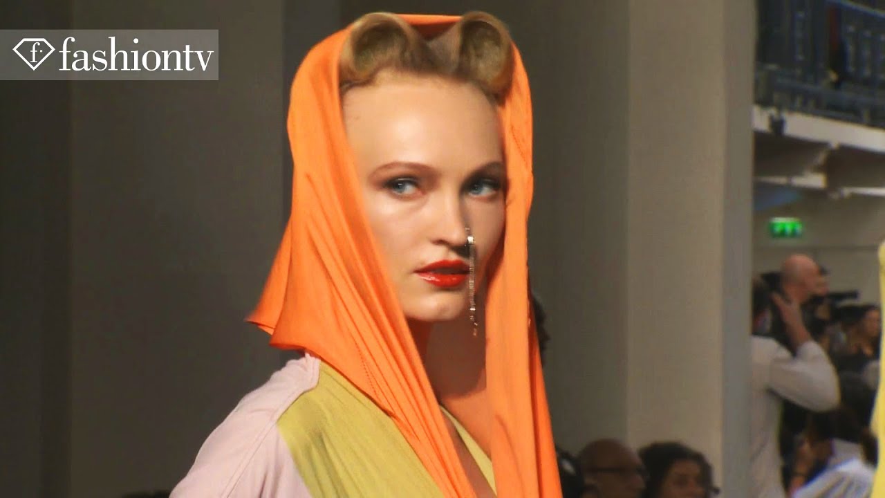 First Look - Jean Paul Gaultier Spring 2012 at Paris Fashion Week PFW | FashionTV - FTV