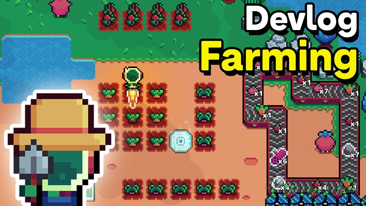 I finally added FARMING to my FARMING game! Exo Colony Devlog #13