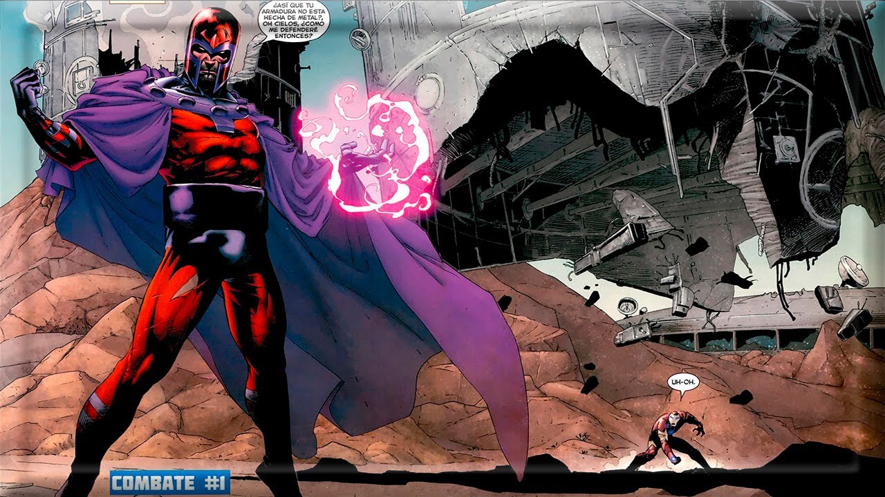 Iron Man vs Magneto [Español ] [AvX #2] [Combate 1]