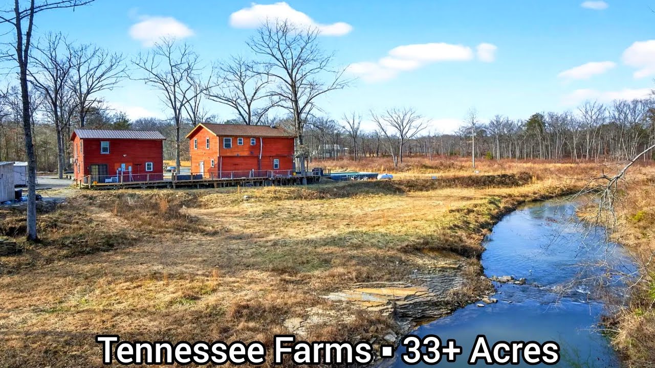 Tennessee Farms For Sale | 33+ Acres | Tennessee Land For Sale | Extended Family Rentals Creeks