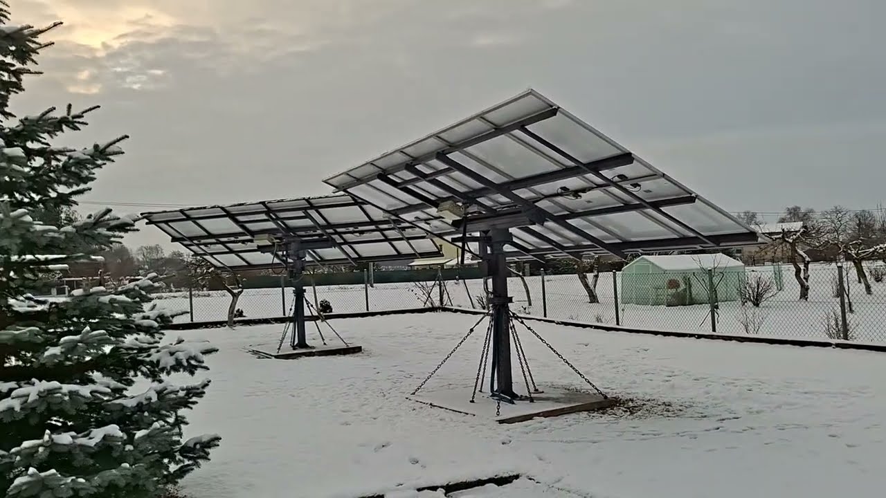off grid zimą   śnieg i lód i jest moc